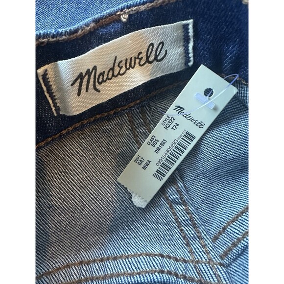 NWT Madewell Women's 24 The High-Rise Slim Boyjean Jeans Style H3322 NEW - Picture 7 of 8
